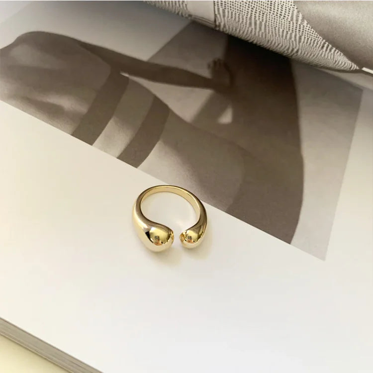 Minimalistische Verstelbare Ring - Elise