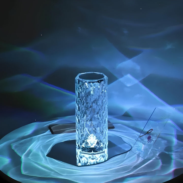 Kristall-Tischlampe mit Touchsteuerung - Aurora