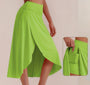 Sportlicher Rock mit hoher Taille und asymmetrischem Schnitt - Alexia