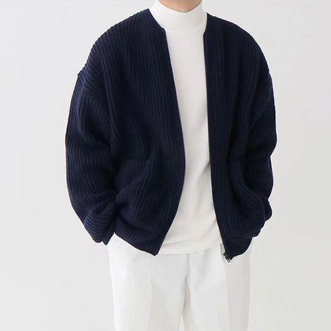 Heren Cardigan met moderne pasvorm – Conner