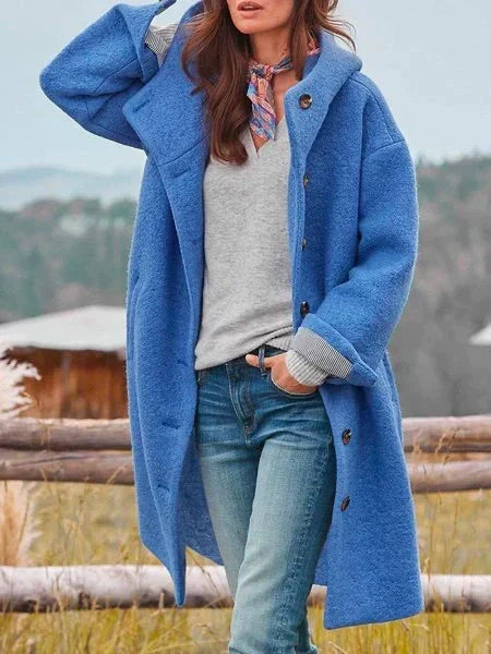 Maxi Kapuzenjacke für Damen - Isabella