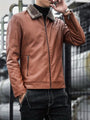 Leder-Herrenjacke mit Thermofutter - Dario