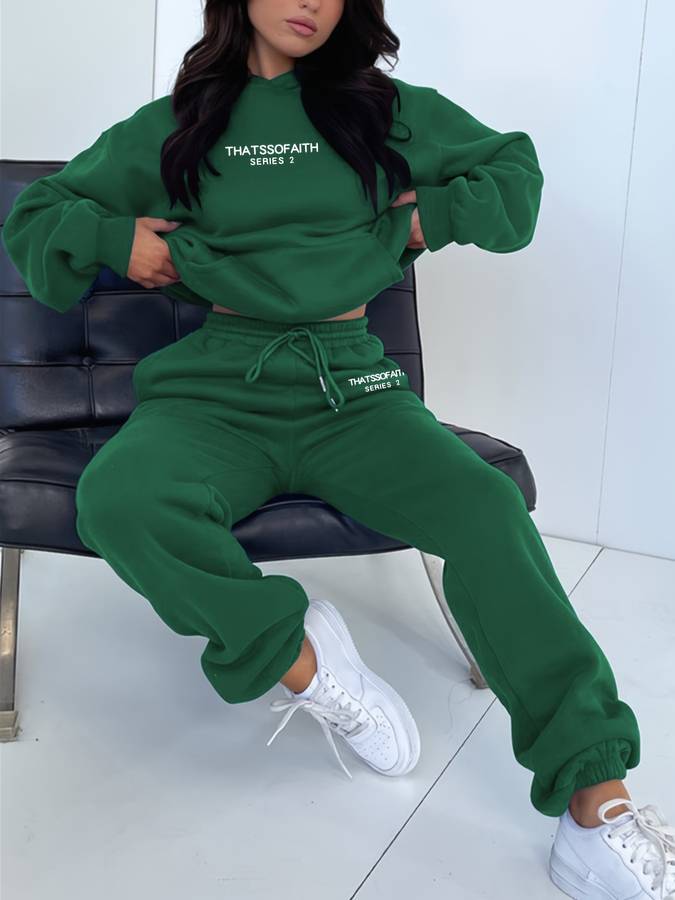 Lässiges Damen Sweatshirt- und Jogginghosen-Set - Harper