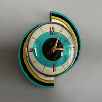 Mid-Century Handmade Wall Clock | Retro Wall Decor, Silent & Battery 8