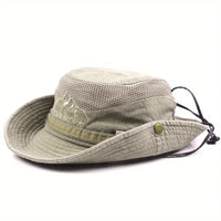 Outdoor Sonnenhut mit Verstellbaren Riemen und Breiter Krempe – Solantra