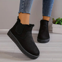 Bequeme thermische Slip-on Snowboots - Sofia