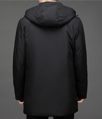 Klassische Daunenjacke mit Kapuze - Victor