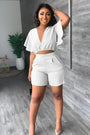 Trendiges Sommer-Set mit Falten-Design - Marlene