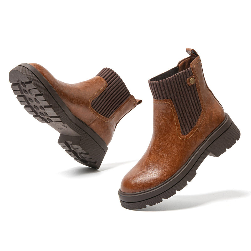 Flexible Kurze Damenstiefel - Elin