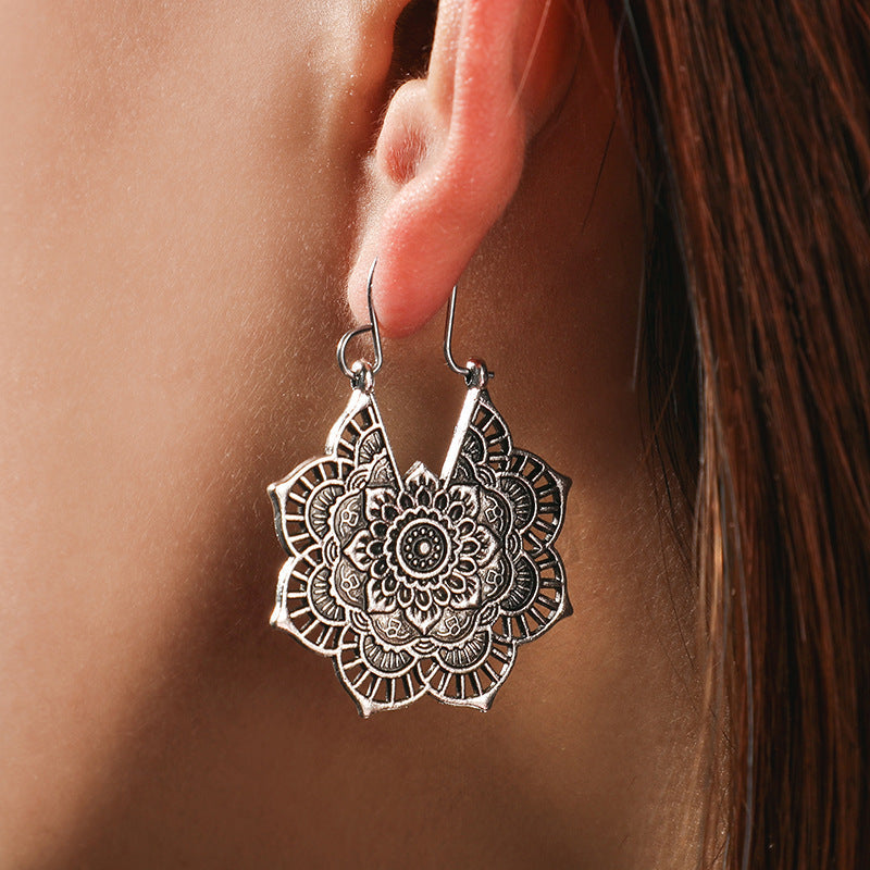 Lotus Mandala Ohrringe - Levana