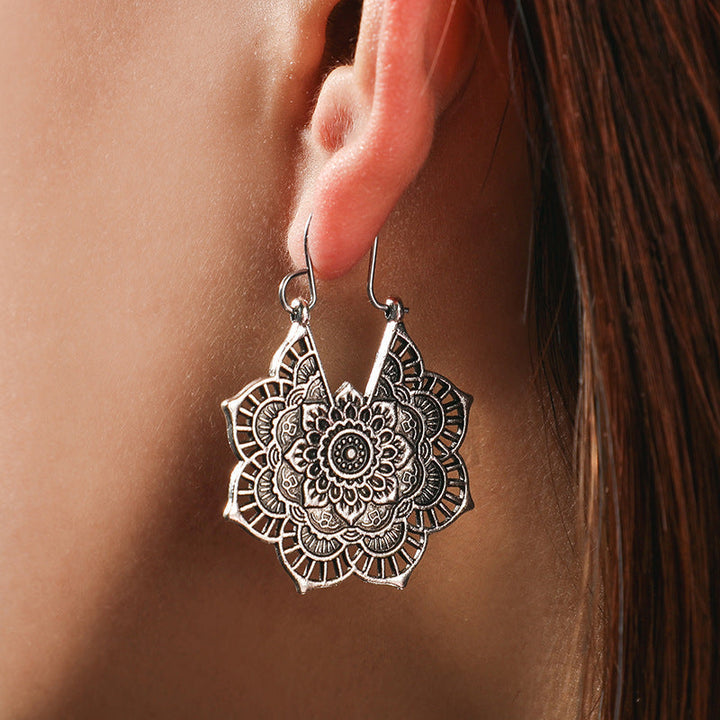 Lotus Mandala Ohrringe - Levana