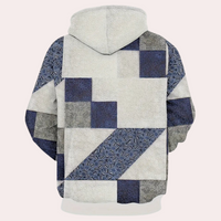 Trendiger karierter Hoodie für Herren - Cedric