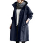 Trendiger langer Damen-Regenmantel - Elise