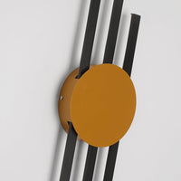 Moderne Industrielle LED-Wandleuchte - LumoGlow