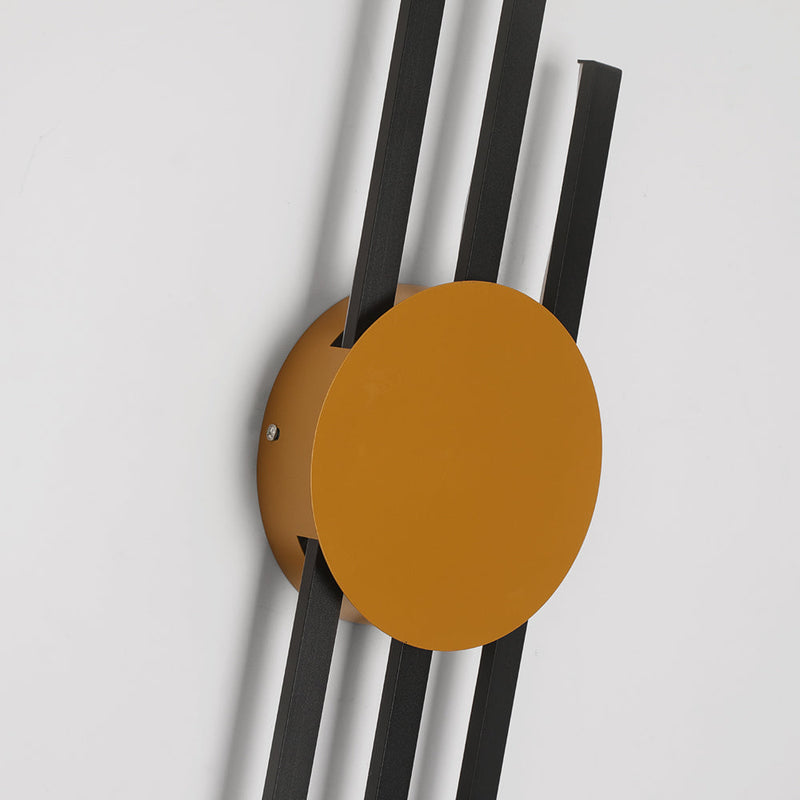 Moderne Industrielle LED-Wandleuchte - LumoGlow