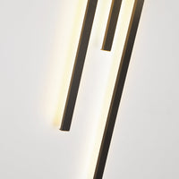 Moderne Industrielle LED-Wandleuchte - LumoGlow
