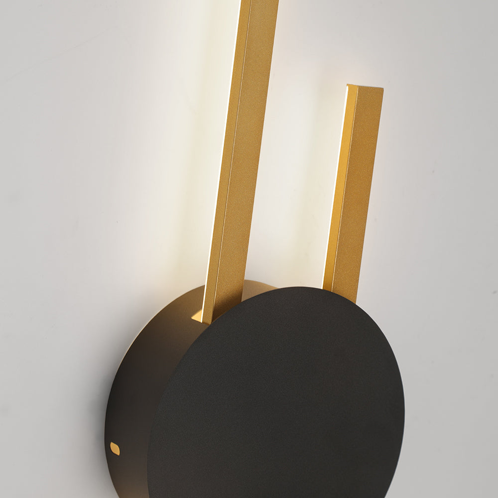 Moderne Industrielle LED-Wandleuchte - LumoGlow