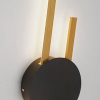 Moderne Industrielle LED-Wandleuchte - LumoGlow