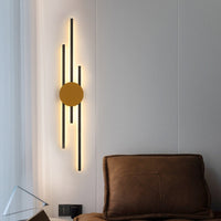 Moderne Industrielle LED-Wandleuchte - LumoGlow