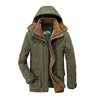 Bequemer Herren Wintermantel mit mehreren Taschen - Max