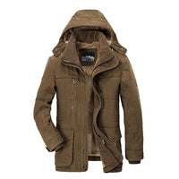 Bequemer Herren Wintermantel mit mehreren Taschen - Max