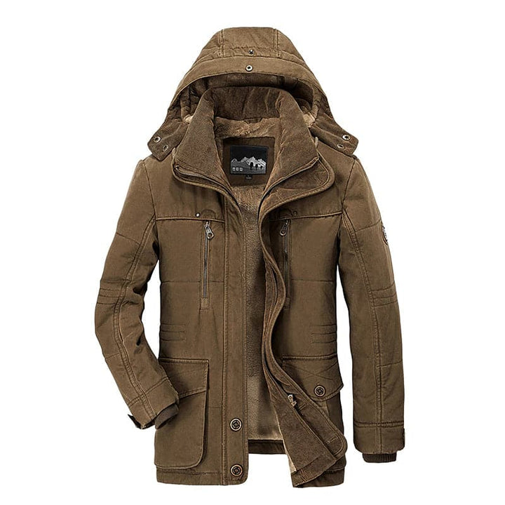 Bequemer Herren Wintermantel mit mehreren Taschen - Max