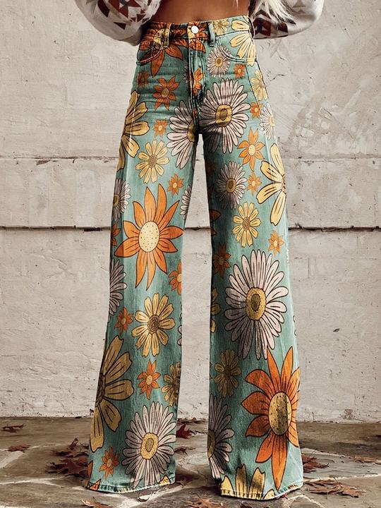 Luftige lange Damenhose - Lina