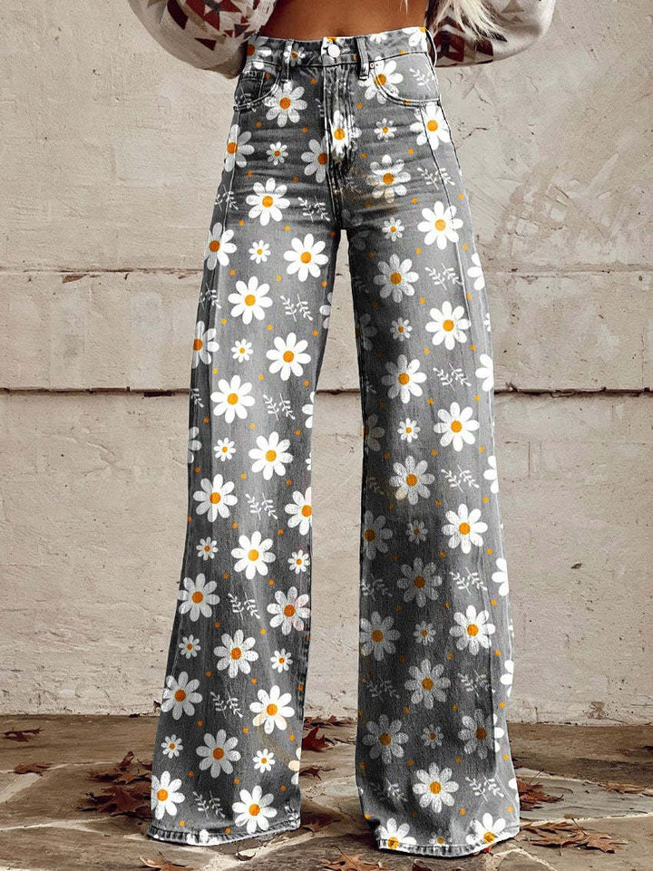 Luftige lange Damenhose - Lina