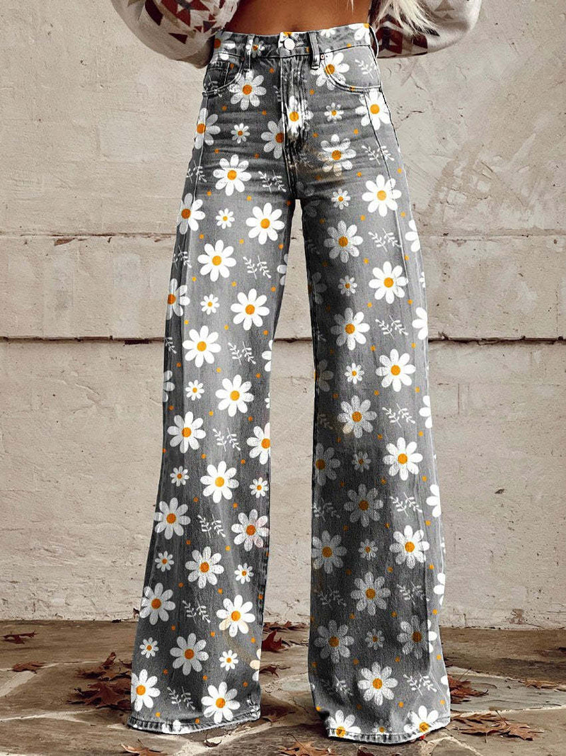 Luftige lange Damenhose - Lina