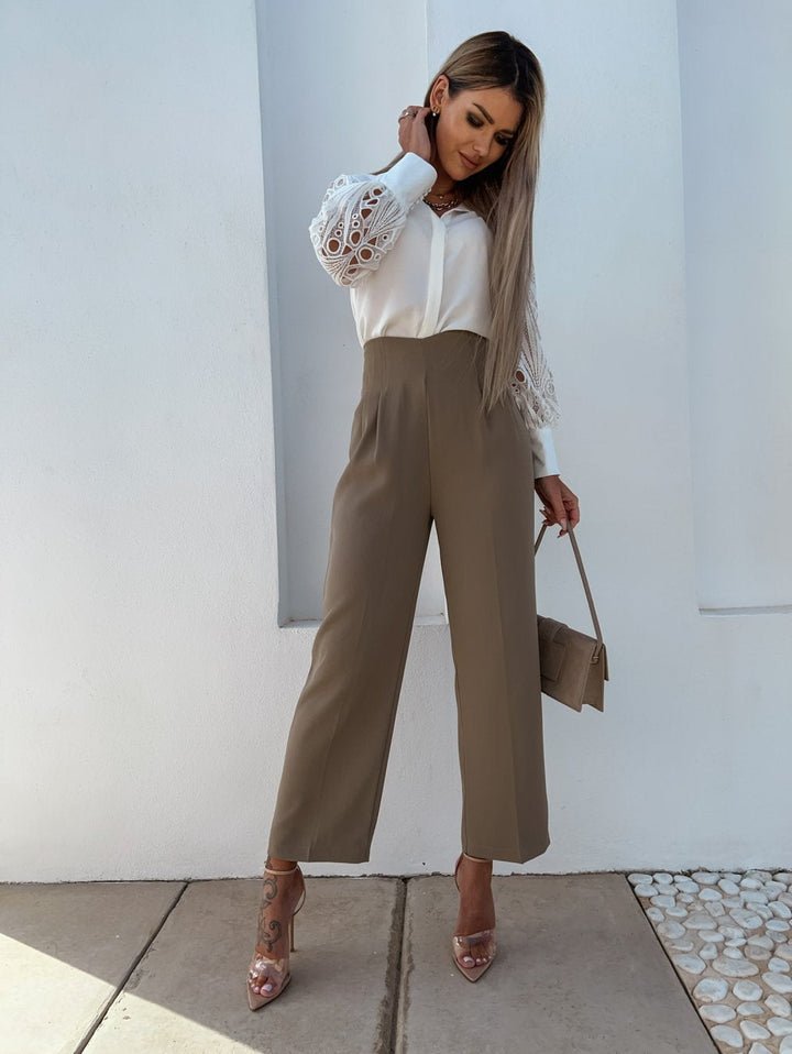 Lilou Bluse | Seidige Damenbluse