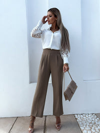 Lilou Bluse | Seidige Damenbluse