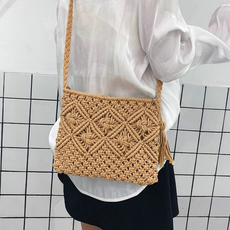 Vardi Dante™ Gwen Woven Shoulder Bag | Summery & Stylish Women's Bag
