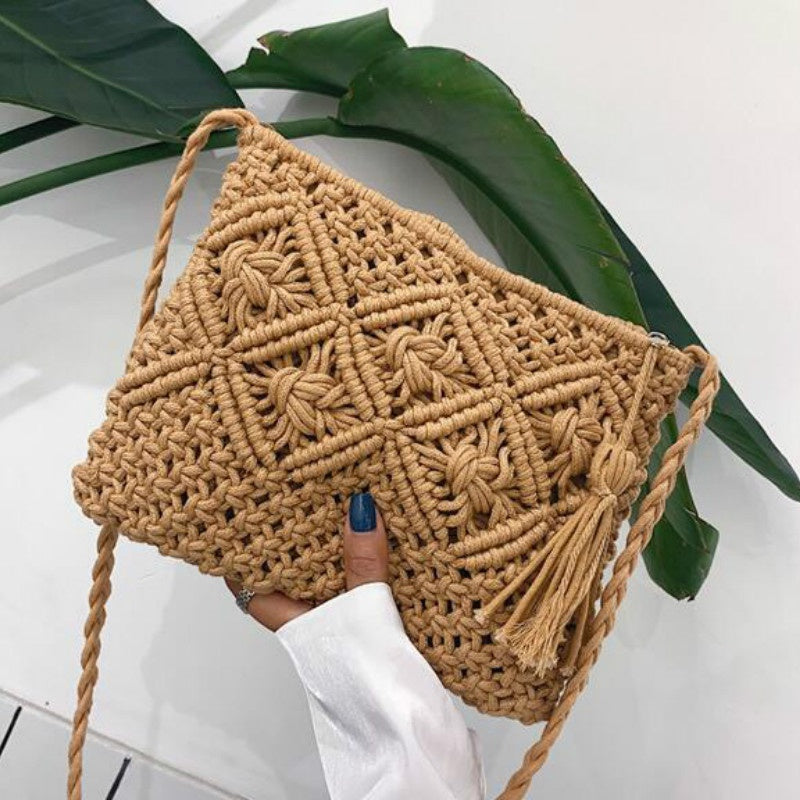 Vardi Dante™ Gwen Woven Shoulder Bag | Summery & Stylish Women's Bag