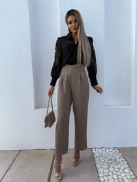 Lilou Bluse | Seidige Damenbluse