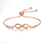 Stilvolles und verstellbares Infinity-Armband - Nova