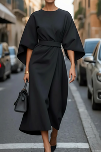 Abendkleid Mit Taillengürtel - Angela