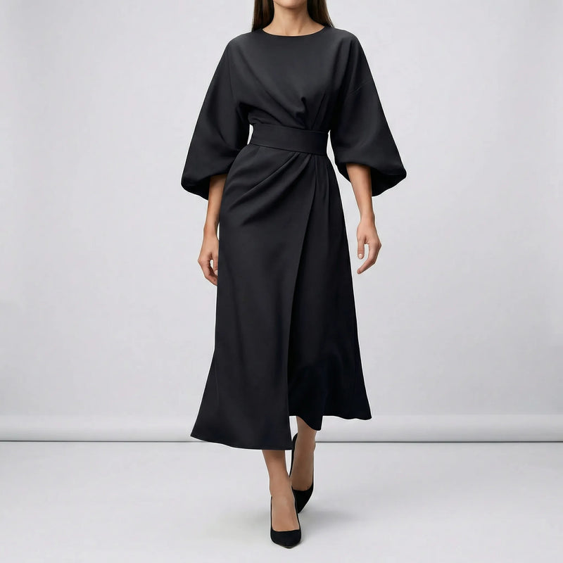 Abendkleid Mit Taillengürtel - Angela