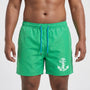 Above-Knee Drawstring Swim Shorts - Arthur