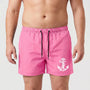 Above-Knee Drawstring Swim Shorts - Arthur