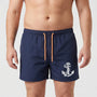 Above-Knee Drawstring Swim Shorts - Arthur