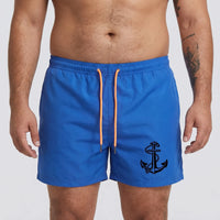 Above-Knee Drawstring Swim Shorts - Arthur