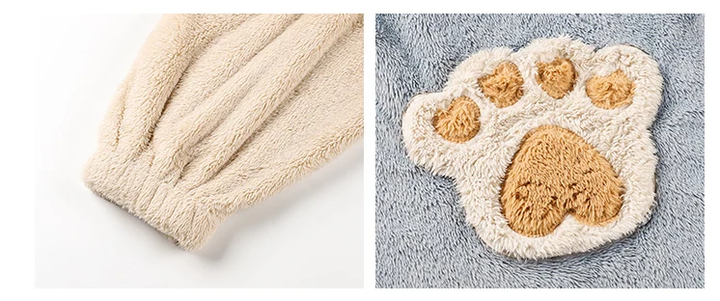 Hooded Bathrobe Set | With Matching Lounge Pants