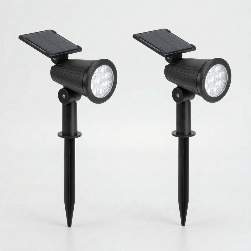 Adjustable Outdoor Solar Spotlight - Aurinox