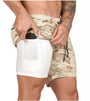 Herren-Laufshorts mit doppelter Lage – Milan