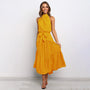 Stilvolles langes Sommerkleid - Lucienne