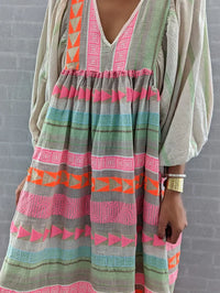 Maxi Sommerkleid mit Farbverlauf – Solenne