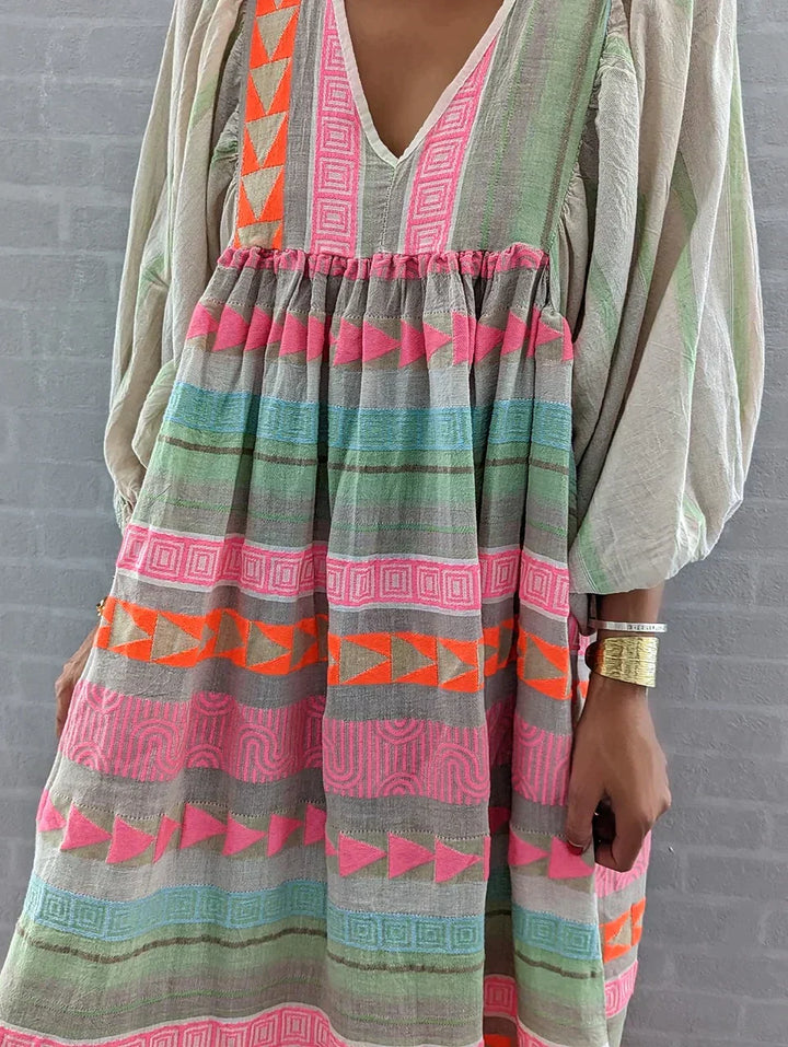 Maxi Sommerkleid mit Farbverlauf – Solenne