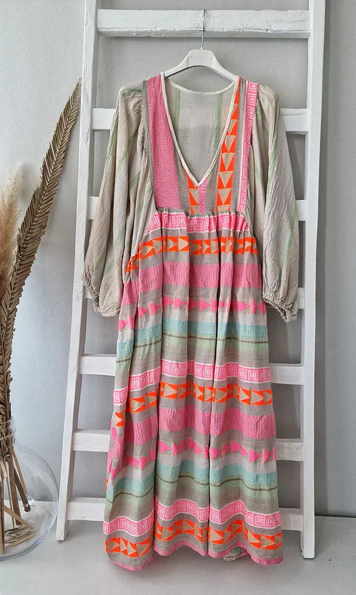 Maxi Sommerkleid mit Farbverlauf – Solenne