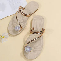 Trendige Damensandalen mit einzigartigem Schneeflocken-Detail – Arluna