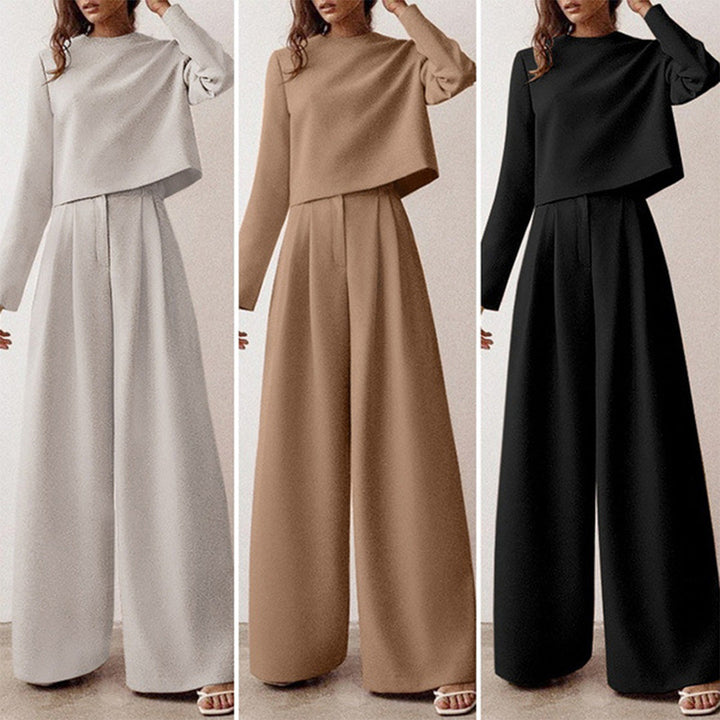 Trendiges zweiteiliges Palazzo-Set - Amara